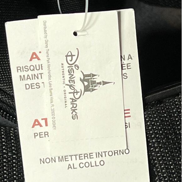 NWT Disneyland Resort 1955 Mickey Mouse Black Collapsible Duffle Travel Gym Bag - Picture 8 of 10